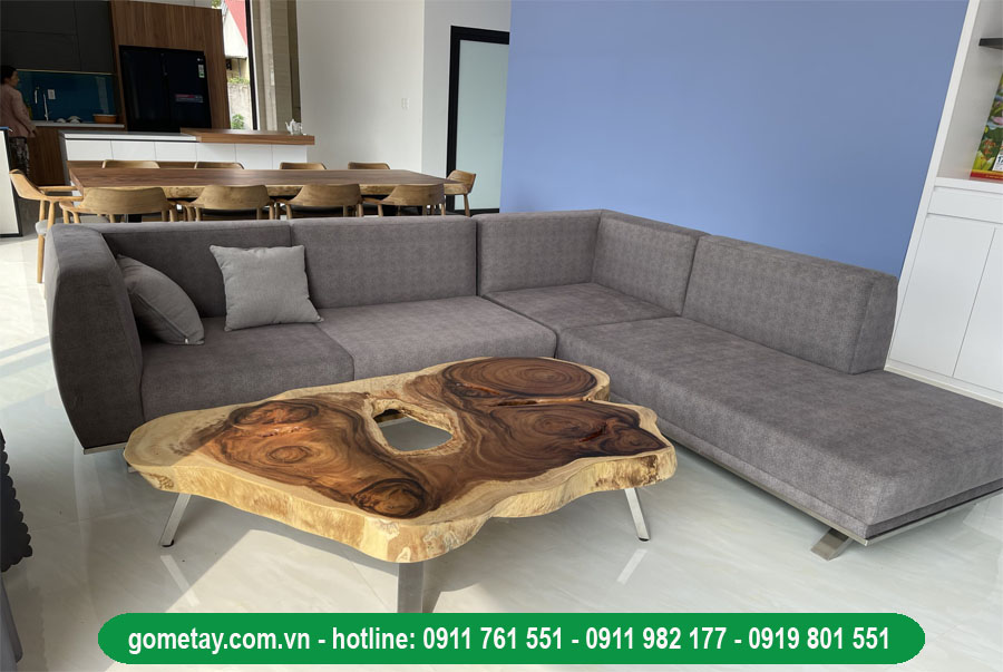 bàn sofa nguyên tấm tự nhiên