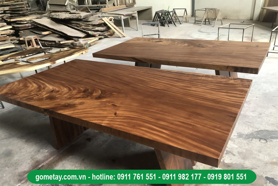 địa chỉ bán bàn gỗ me tây nguyên tấm uy tín tphcm