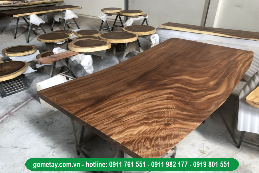 địa chỉ bán bàn gỗ tự nhiên nguyên tấm me tây uy tín tphcm