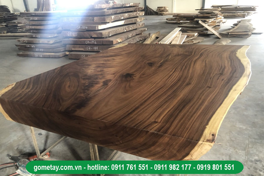 gỗ nguyên tấm tphcm tại xưởng